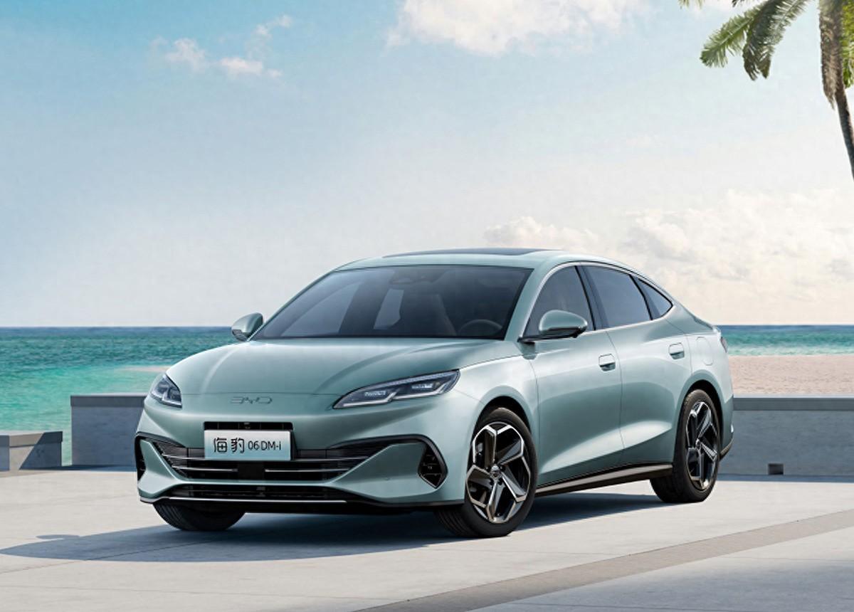 比亞迪全新中級轎車,海豹06 DM-i官圖發(fā)布,北京車展正式亮相