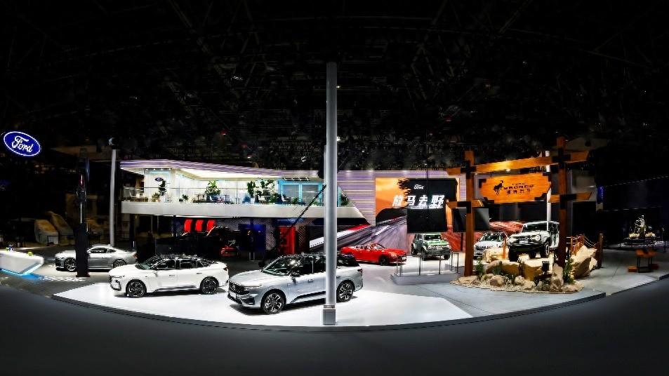 放馬去野” 福特明星車型野性集結北京車展