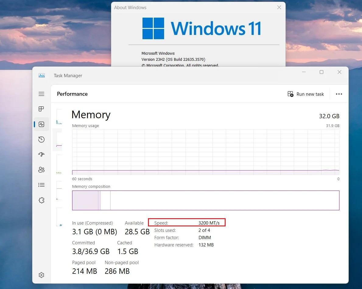 “MHz”已成為歷史!微軟將在Windows中改用“MT/s”為內(nèi)存單