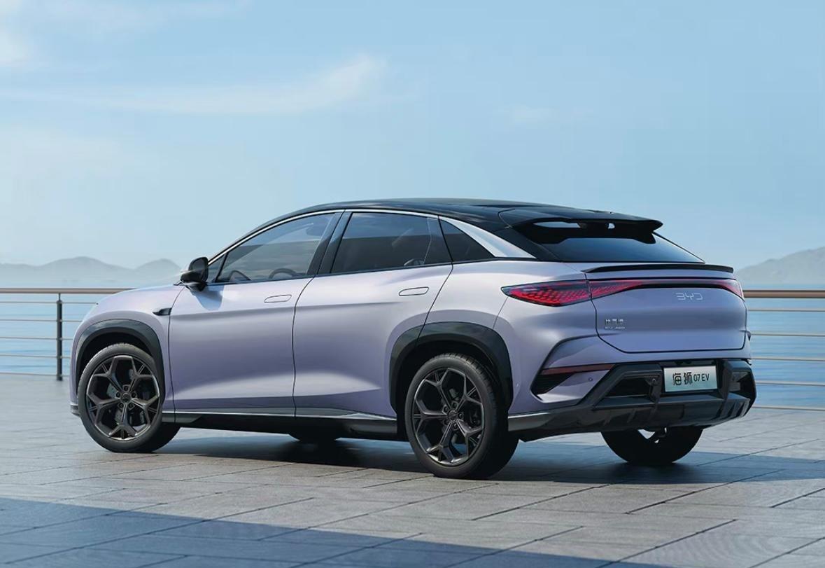 18.98萬元起,比亞迪海獅07 EV上市!中型純電SUV,續航610km