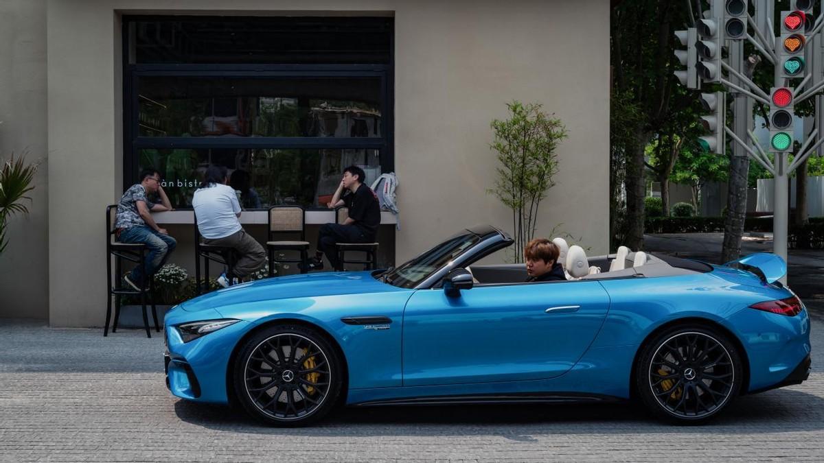 深度體驗奔馳AMG SL63,年度最佳敞篷車穩了!