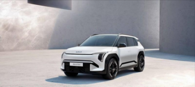 純電續航最高600km,全新純電跨界SUV起亞EV3正式亮相