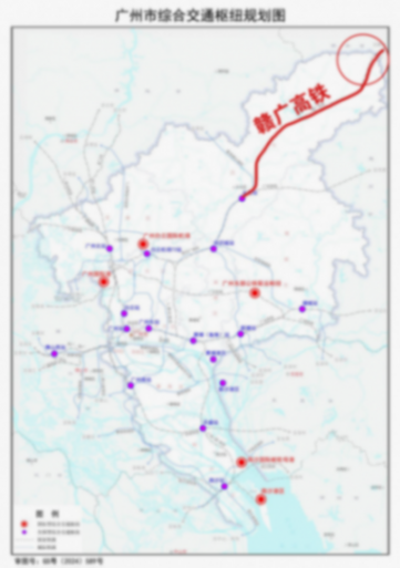 全長312.8公里的贛廣高鐵,時速350公里,連接贛州西站和廣州北站