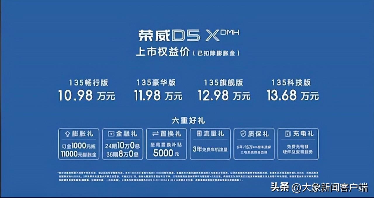 榮威D5X DMH“牽手”范志毅 混動SUV市場迎來新選擇
