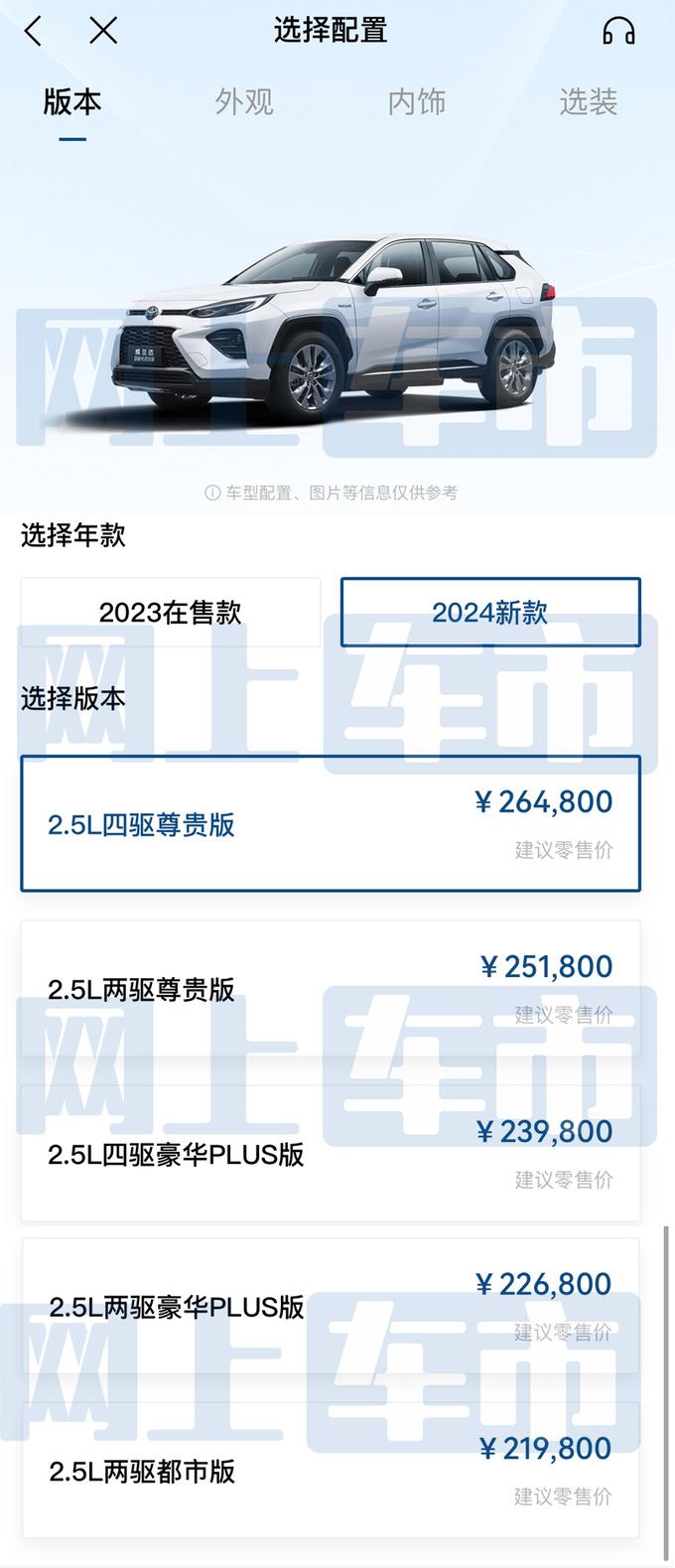 豐田4S店:2024款威蘭達(dá)來了!主銷車大降價(jià),配置誠意嗎?