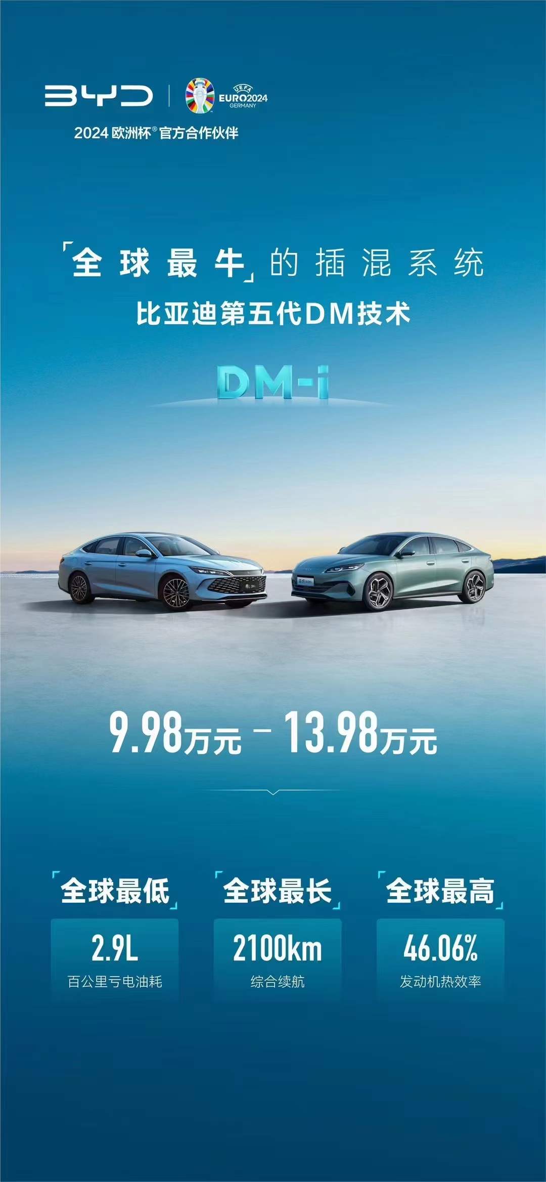 比亞迪發(fā)布“最牛”插混系統(tǒng):顛覆燃油車格局,9.98萬元所向披靡