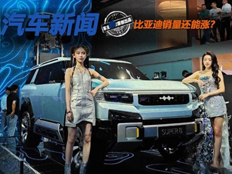 比亞迪霸氣外露,燃爆2024汽車江湖