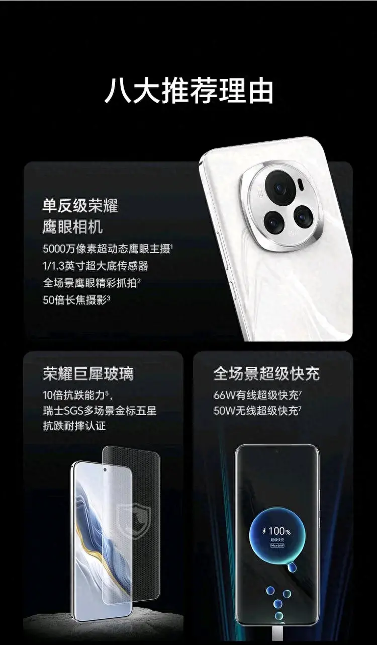 盤點各品牌旗艦手機:榮耀Magic6系列