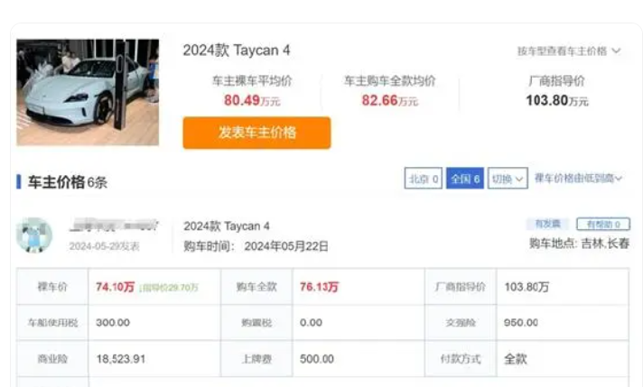 豪車市場徹底崩了!7折保時捷5折BBA,連勞斯萊斯都降價111萬?