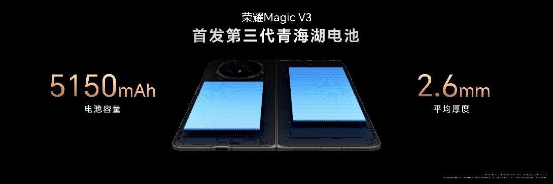 越強大越輕薄,榮耀Magic V3正式發布,售價8999元起