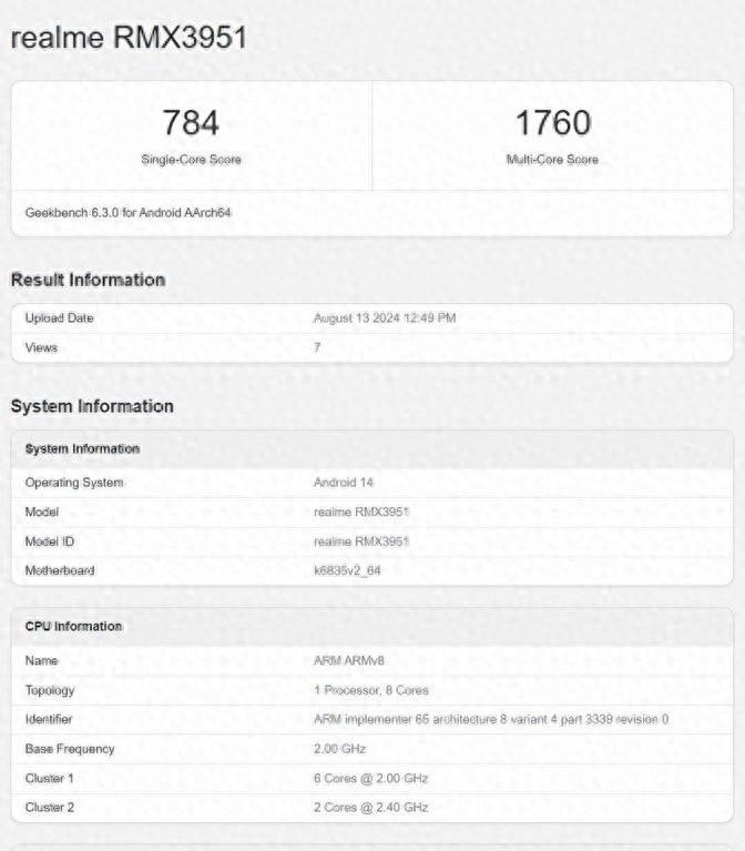 realme真我13 5G曝光:天璣6300加持,中端機皇還是噱頭營銷?