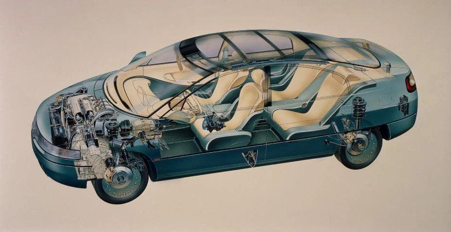 80年代最先進(jìn)的汽車設(shè)計(jì)?被遺忘經(jīng)典車——日產(chǎn)Primera-X概念車