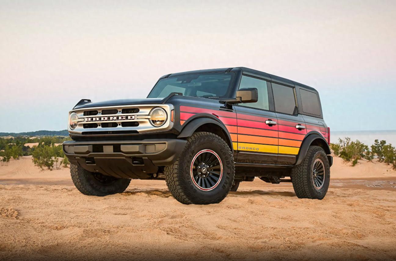 約合人民幣25.5萬元,福特Bronco 新車型發布,搭載2.3T+三把鎖