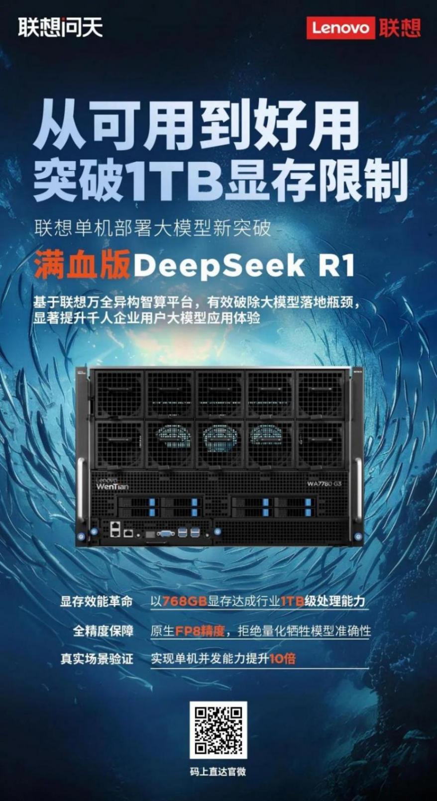 千億大模型極限吞吐8268 token/s!聯想AI服務器性能再度打破記錄